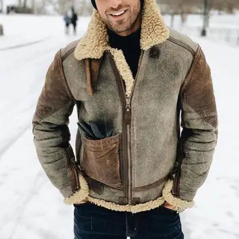 2022 Kış Yeni ışık Lüks Moda Erkek Ceket Kış Üst Kalın Ceket Butik Giyim Tüm Maç Basit Tarzı