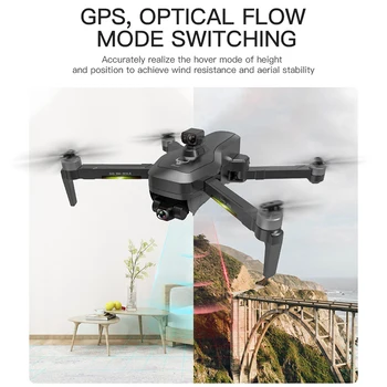 RC Drone MAX / Pro2 GPS Wifi FPV İle 4K Kamera Üç eksenli Gimbal Fırçasız Profesyonel Quadcopter Engellerden Kaçınma Drone